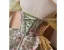 Chic / Beautiful Sage Green Sequins Lace Flower Homecoming Graduation Dresses 2025 A-Line / Princess Off-The-Shoulder Short Sleeve Backless Tea-length Formal Dresses