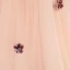 Chic / Beautiful Blushing Pink Sequins Flower Girl Dresses 2023 Ball Gown Square Neckline Puffy Short Sleeve Backless Floor-Length / Long Prom Flower Girl Dresses