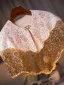 Charmant Rougissant Rose Fait main Perlage Gland Paillettes Promo châle 2025