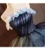 Demure Ocean Blue Quinceañera Appliques Prom Dresses 2025 Ball Gown Strapless Sleeveless Backless Tea-length Prom Formal Dresses