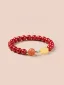 Style Chinois Rouge Fait main Cinabre Ambre Bracelets 2025 Accessorize