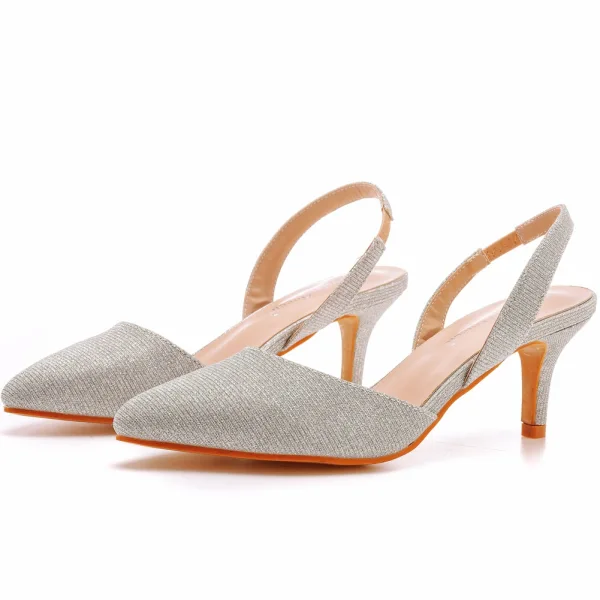 Bling Bling Himmelblau Pailletten Ball Sandalen Damen 2023 6 cm Stilettos Spitzschuh Sandaletten Hochhackige
