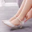 Modest / Simple White Casual Pointed Toe Womens Shoes 2024 5 cm Stiletto Heels Womens Shoes High Heels