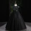 Chic / Beautiful Grey Sequins Prom Flower Girl Dresses 2022 Ball Gown Scoop Neck Sleeveless Sash Bow Floor-Length / Long Flower Girl Dresses