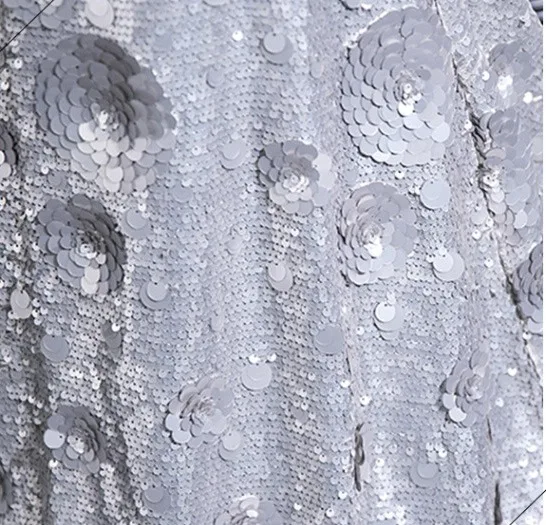 Sexy Scintillantes Argenté Paillettes Appliques Robe De Soirée 2025 Trompette / Sirène Bustier Sans Manches Dos Nu Longue Soirée Robe De Ceremonie