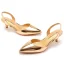 Simple Blanche Désinvolte Sandales Femme Talons Hauts 2023 5 cm Talons Aiguilles À Bout Pointu Sandales