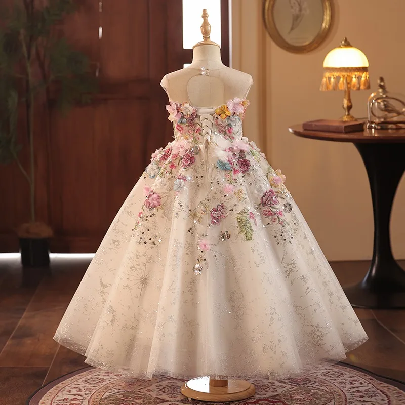 princess polly baby blue dress Gold Starry Midi Dress– Teuta Matoshi main image 0