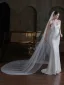 Simple Blanche 2 m Tulle Voile De Mariée 2025