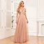 Chic / Belle Doré Paillettes Robe De Soirée 2024 Princesse Bretelles Spaghetti Sans Manches Dos Nu Longue Promo Robe De Ceremonie