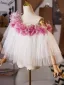 Chic / Beautiful White Appliques Prom shawl 2025 Tulle