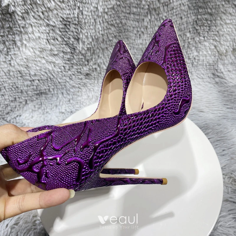 Pin by Mahsa on Fashion | Purple shoes heels, Purple high heels, Purple  shoes