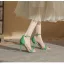 Mode Noire Vêtement de rue Cuir Sandales Femme 2022 Bride Cheville 8 cm Talons Aiguilles Peep Toes / Bout Ouvert Sandales Talons Hauts