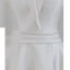Fashion White Satin Evening Dresses 2023 A-Line / Princess Halter Sleeveless Backless Bow Sash Sweep Train Evening Party Formal Dresses
