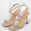 Sexy White Summer Evening Party Womens Sandals 2022 11 cm Stiletto Heels X-Strap Open / Peep Toe Sandals High Heels