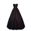 Vintage / Retro Burgundy Prom Dresses 2023 A-Line / Princess Off-The-Shoulder Short Sleeve Backless Floor-Length / Long Prom Formal Dresses