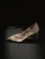 Sexy Or Rose Faux Diamant Soirée Escarpins 2026 7 cm Talons Aiguilles À Bout Pointu Talons Hauts