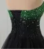 Uroczy Czarne Frezowanie Rhinestone Cekiny Sukienki Na Bal 2025 Suknia Balowa Bez Ramiączek Bez Rękawów Bez Pleców Długie Sukienki Wizytowe