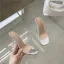 Sexy Summer Casual Black Womens Sandals 2022 9 cm Stiletto Heels Open / Peep Toe Sandals High Heels