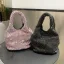 Scintillantes Rougissant Rose Faux Diamant Cocktail Sacs Pour Femmes Sacs à bandoulière 2023