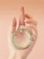 Fashion Sage Green Handmade  Natural Crystal Bracelet Accessories 2025