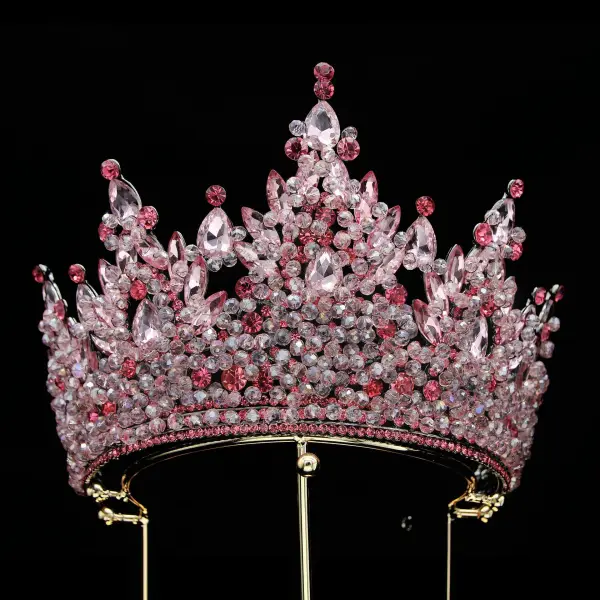 Bling Bling Champagne Faux Diamant Accessoire Cheveux Mariage 2024 Alliage Mariage Accessorize