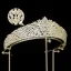 Scintillantes Argenté Faux Diamant Zircon Accessoire Cheveux Mariage 2024 Mariage Accessorize