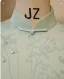 Chinese style Sage Green Printing Tea-length Cheongsam 2026 Trumpet / Mermaid High Neck Cap Sleeves