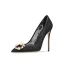 Charming Nude Pearl Rhinestone Lace Wedding Shoes 2024 10 cm Stiletto Heels Pointed Toe Wedding Pumps High Heels
