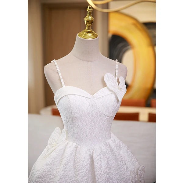 Audrey Hepburn Style Ivory Pearl Appliques Evening Party Party Dresses 2022 Trumpet / Mermaid Sleeveless Backless Floor-Length / Long Formal Dresses