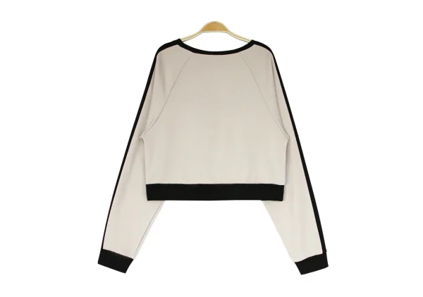 Confortable Femme Tomber Kaki Ample Sweats 2021 Encolure Dégagée Désinvolte Hiver Coton Manches Longues Patchwork Hauts