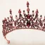 Vintage / Retro Rose Gold Crystal Rhinestone Wedding Tiara Bridal Hair Accessories Alloy 2022