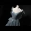 Bling Bling Sky Blue Beading Pearl Sequins Prom Dresses 2024 A-Line / Princess Spaghetti Straps Sleeveless Backless Bow Floor-Length / Long Prom Formal Dresses
