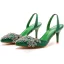 Chic / Beautiful White Rhinestone Wedding Shoes 2023 7 cm Stiletto Heels Pointed Toe Wedding High Heels