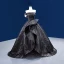 Elegant Black Pierced Prom Dresses 2022 Ball Gown One-Shoulder Sleeveless Backless Prom Floor-Length / Long Formal Dresses