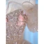Charmant Champagne Perlage Paillettes Volants en Cascade Robe De Soirée 2022 Princesse De l'épaule Dos Nu Manches Courtes Longue Soirée Robe De Ceremonie