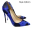 Chic / Beautiful Royal Blue Evening Party Pumps 2023 12 cm Stiletto Heels Pointed Toe Pumps High Heels