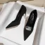 Mode Gris Daim Bureau OL Escarpins 2024 12 cm Talons Aiguilles À Bout Pointu Escarpins Talons Hauts