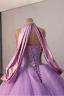 High-end Purple Håndlaget Beading Perle Rhinestone Paljetter Ballkjoler 2026 Ballkjole Kjæreste Uten Ermer Ryggløse Chapel Train Formelle Kjoler