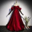 Chic / Beautiful Burgundy Spotted Satin Prom Dresses 2022 A-Line / Princess Strapless Sleeveless Backless Floor-Length / Long Formal Dresses