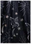 Elegant Black Embroidered Prom Dresses 2024 A-Line / Princess Square Neckline Short Sleeve Backless Floor-Length / Long Prom Formal Dresses