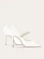 Elegante Weiß Strass Pailletten Brautschuhe 2025 10 cm Stilettos Spitzschuh Hochzeit Hochhackige