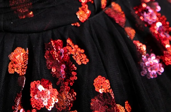 Schöne Schwarz Pailletten Ballkleider 2024 Ballkleid Bandeau Ärmellos Rückenfreies Lange Ball Festliche Kleider