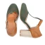 Vintage / Retro Black Street Wear Womens Sandals 2022 T-Strap 8 cm Thick Heels Round Toe Womens Shoes High Heels