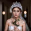 Chic / Belle Blanche Faux Diamant Tulle Accessoire Cheveux Mariage 2024 Alliage Mariage
