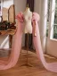 Chic / Belle Rougissant Rose Gonflée Manches Courtes Promo châle 2026 Tulle