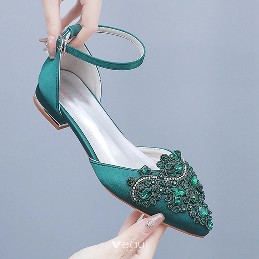 green emerald velvet dress Amazon.com main image 1