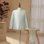 Vert Citron Tomber Hiver 6 pièces Faux Diamant En Dentelle Fleur Manches Longues Costume Garçon Mariage 2024 Bijoux De Corps Manteau Pantalon Chemise Cravate Gilet