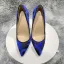 Chic / Beautiful Royal Blue Evening Party Pumps 2023 12 cm Stiletto Heels Pointed Toe Pumps High Heels