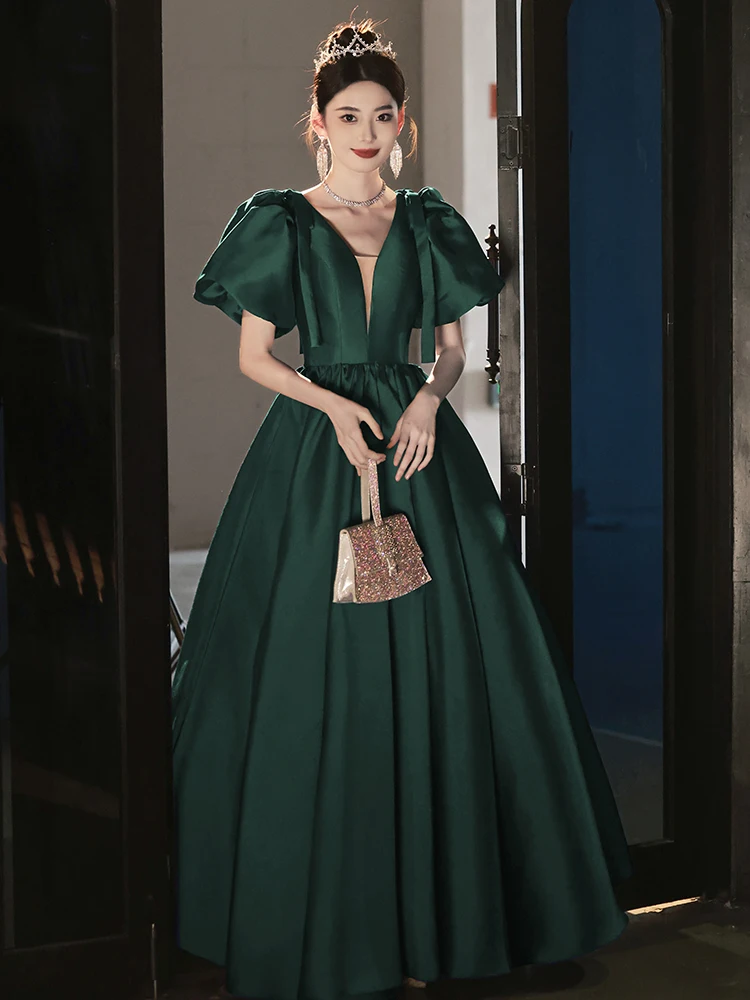 slim fit dress slacks Elegant Dark Green Strapless Sleeveless Split A-line Evening Dress fg4 –  formalgowns