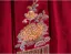 Chinese style Burgundy Beading Embroidered Prom Dresses 2024 Satin Ball Gown Strapless Sleeveless Backless Floor-Length / Long Prom Formal Dresses